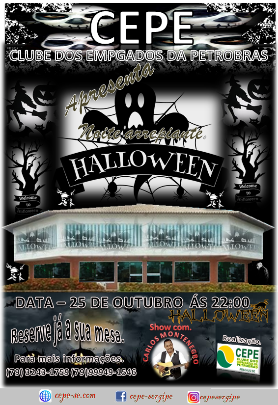 cartaz do halloween